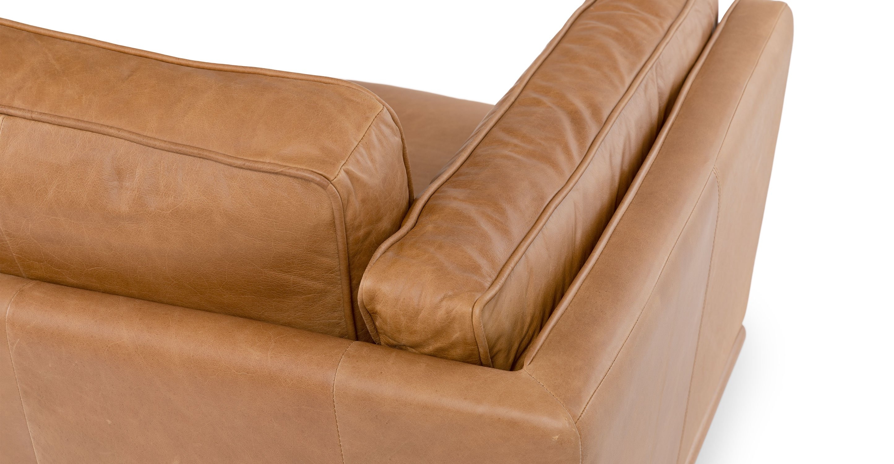 Timber Charme Tan Sofa - Image 3
