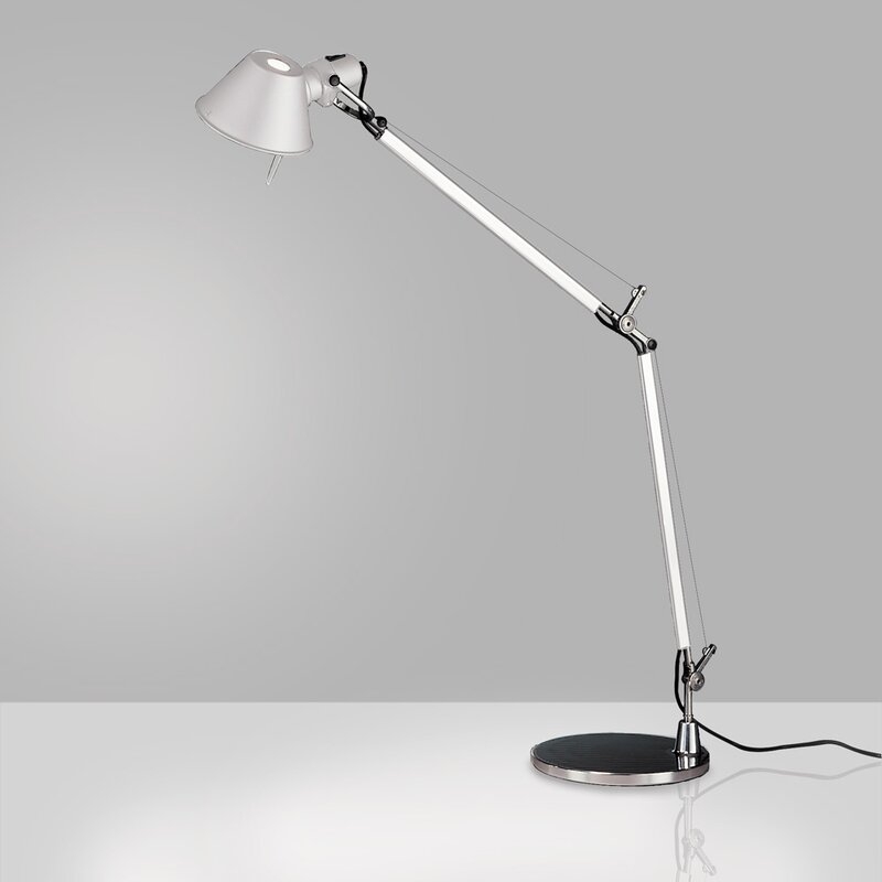 "Artemide Tolomeo Classic LED Table Lamp with Clamp" - Image 0