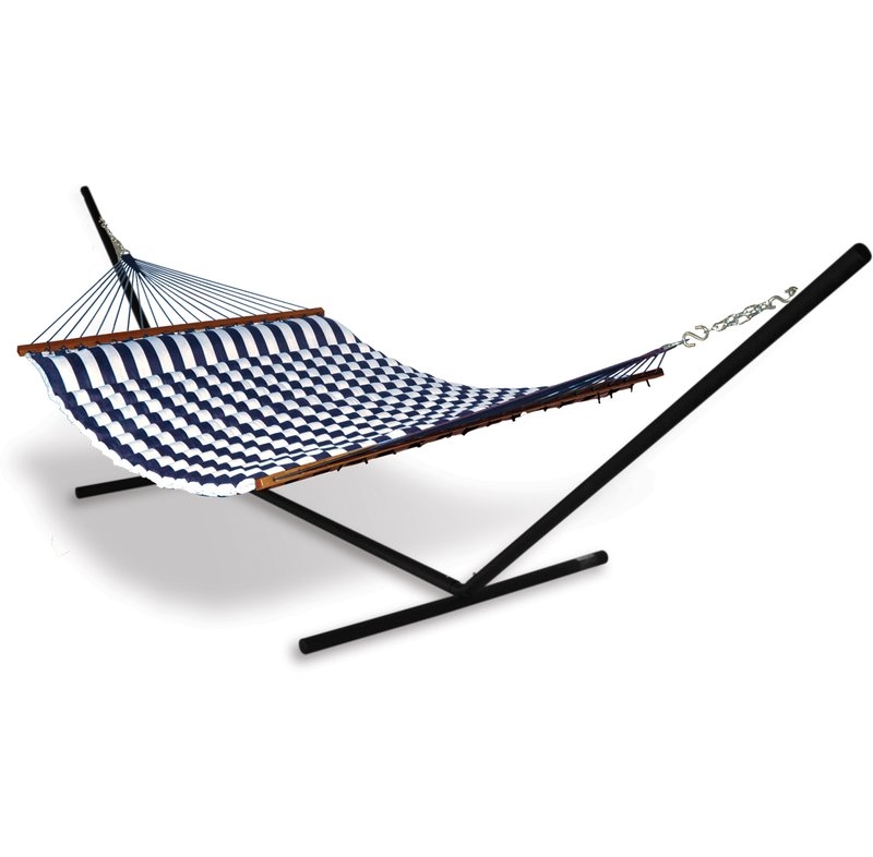 Spicer Polyester Hammock with Stand;Back in Stock Oct 6, 2020. - Image 0