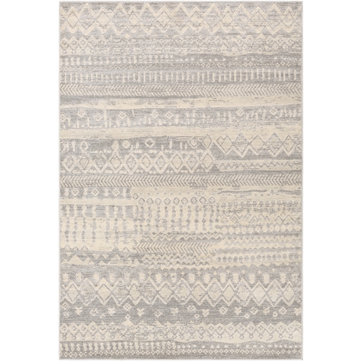 Perla Rug, 7'10" x 10'3", Light Gray - Image 0