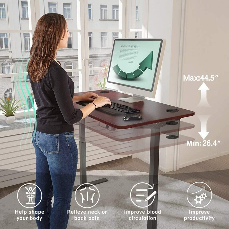 Alexx Height Adjustable Standing Desk - Image 2