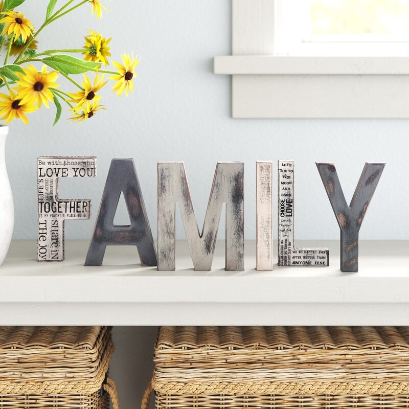 Mccracken Family Letter Block - Image 1