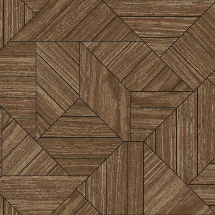 NO LONGER AVAILABLE Wood Geometric Sure Strip Wallpaper - Image 0
