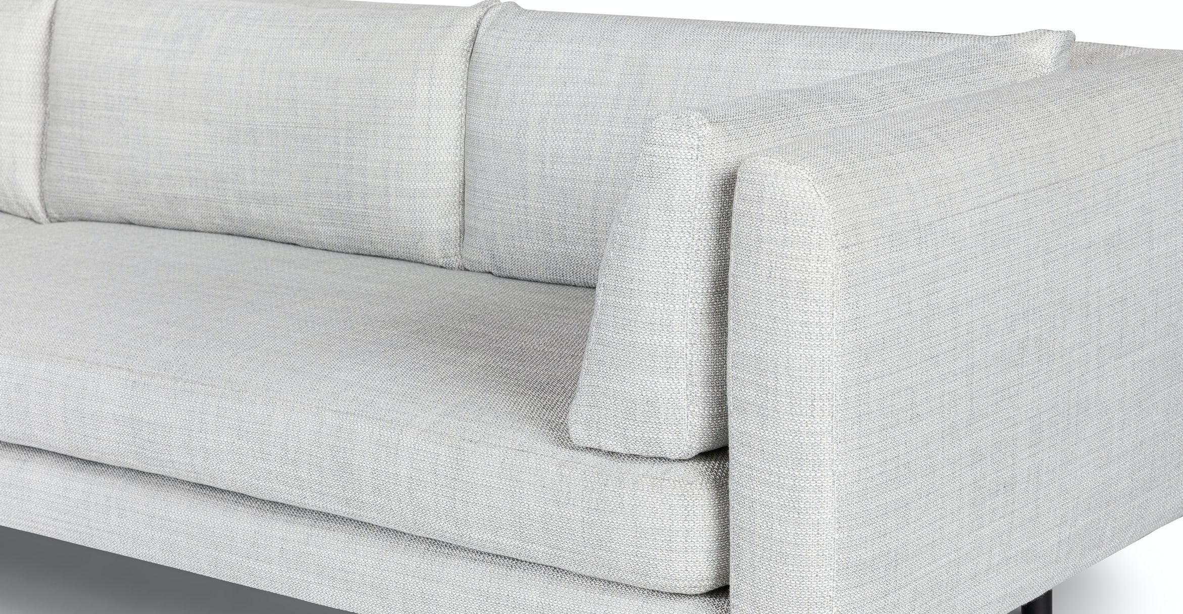 Lappi Serene Gray Left Sectional Sofa - Image 2