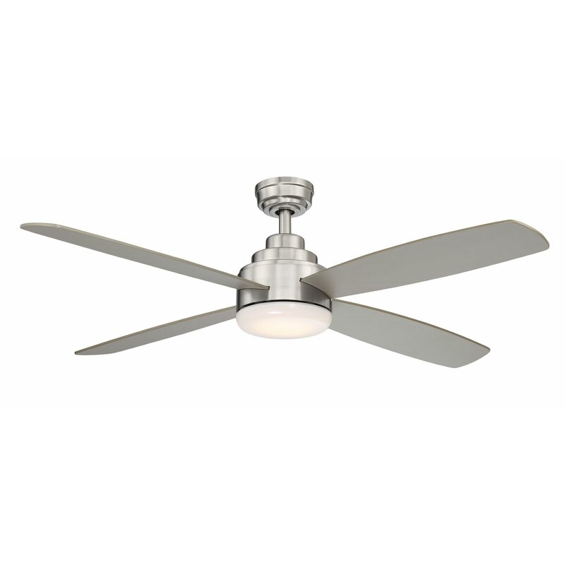 52" Emanuel 4 Blade Ceiling Fan with Remote - Image 0