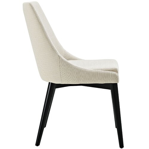 Carlton Wood Leg Upholstered Dining Chair - Image 1