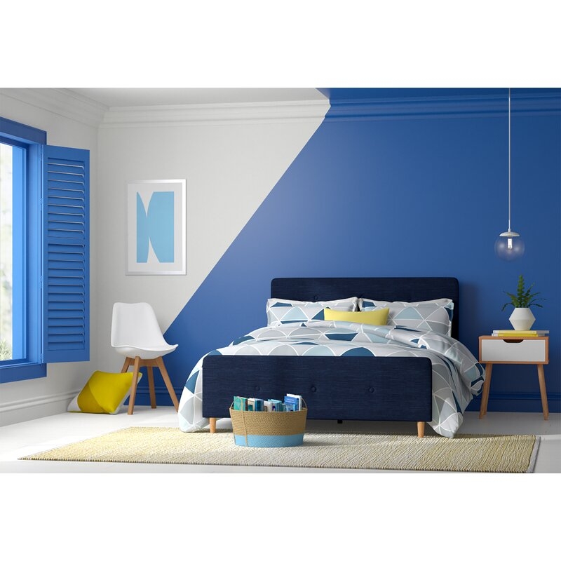 Hermina Upholstered Solid Wood Side Dining Chair - Image 3