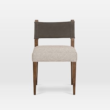 Leather-Backed Parawood Dining Chair - Image 2