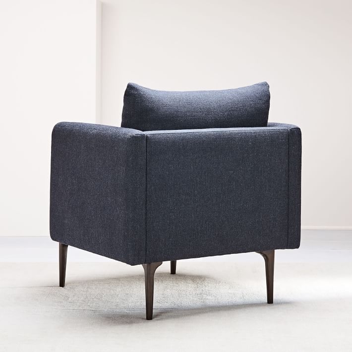 Auburn Chair, Twill, Black Indigo - Image 4