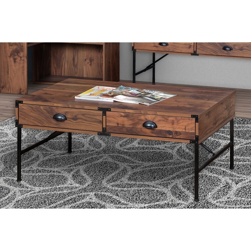 Orman Coffee Table with Storage - Image 2
