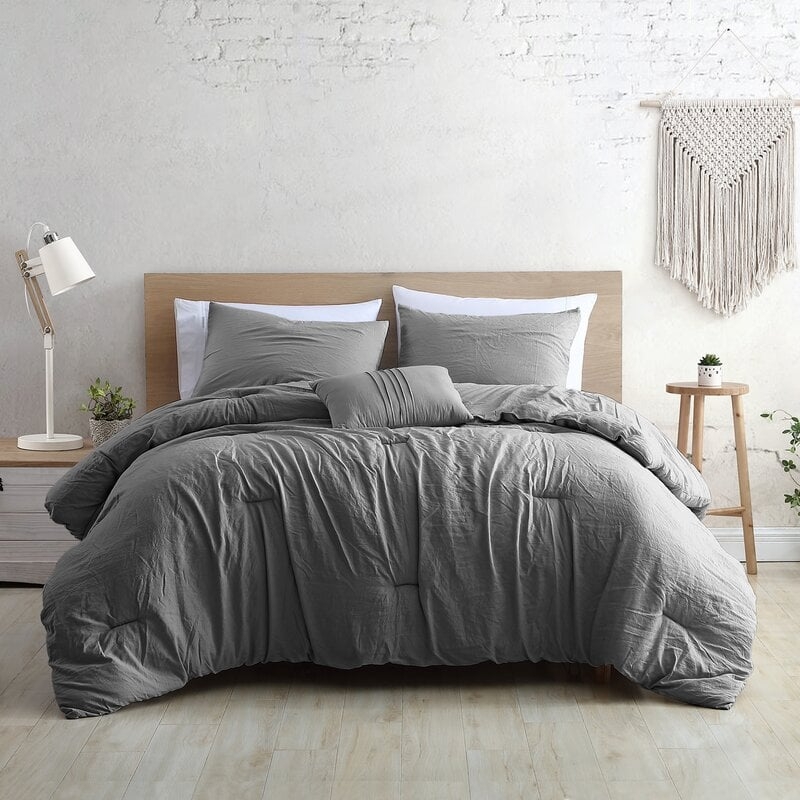 Modern Threads 4-Piece Garment-Washed Comforter Set Beck - Image 0