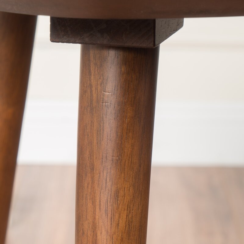 Kamile Solid Wood 3 Legs End Table - Image 2