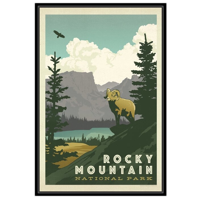 'Rocky Mountain' Vintage Advertisement - Floater Frame - Image 2