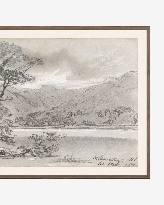 Gray Landscape Sketch - Image 1