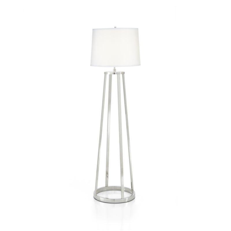 Stanza Nickel Floor Lamp - Image 4