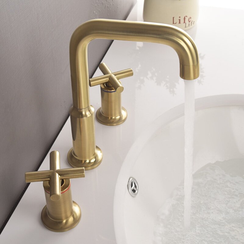 Widespread Bathroom Faucet - Image 1