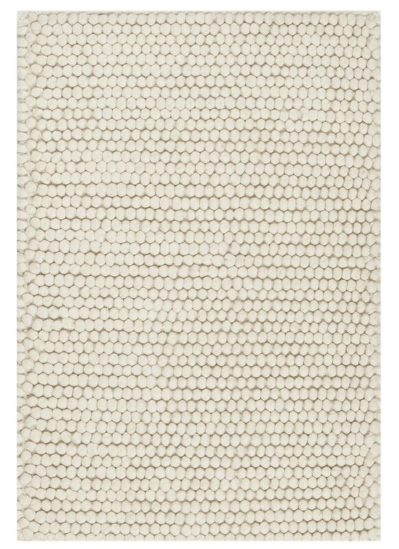 Elle Handmade Flatweave Ivory Area Rug - Image 2