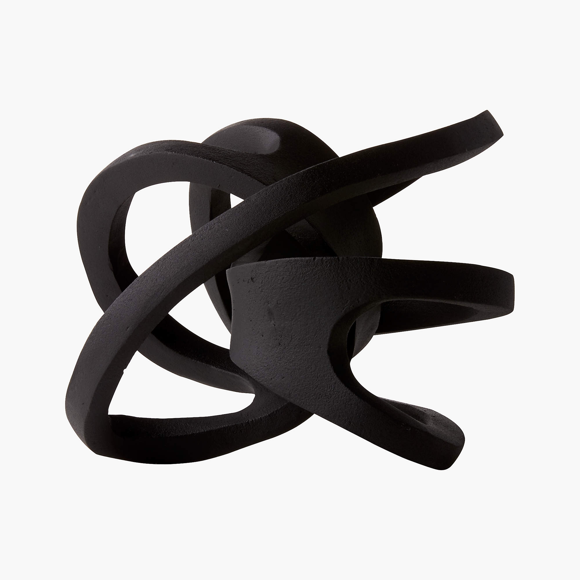 Infinity Black Knot Sculpture - Image 1