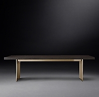 CHANNEL RECTANGULAR DINING TABLE 96" - Image 0