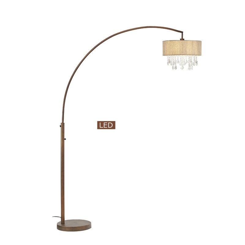 Sigourney 81" Arched Floor Lamp - Image 0
