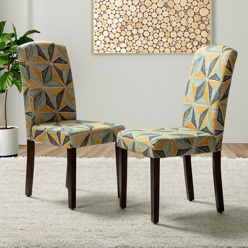 Anhad Linen Side Chair (Set of 2) - Image 1