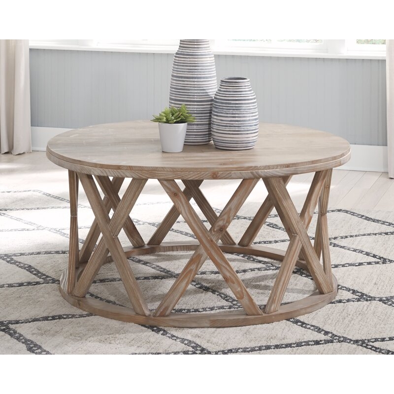 Sparr Solid Wood Frame Coffee Table - Image 3