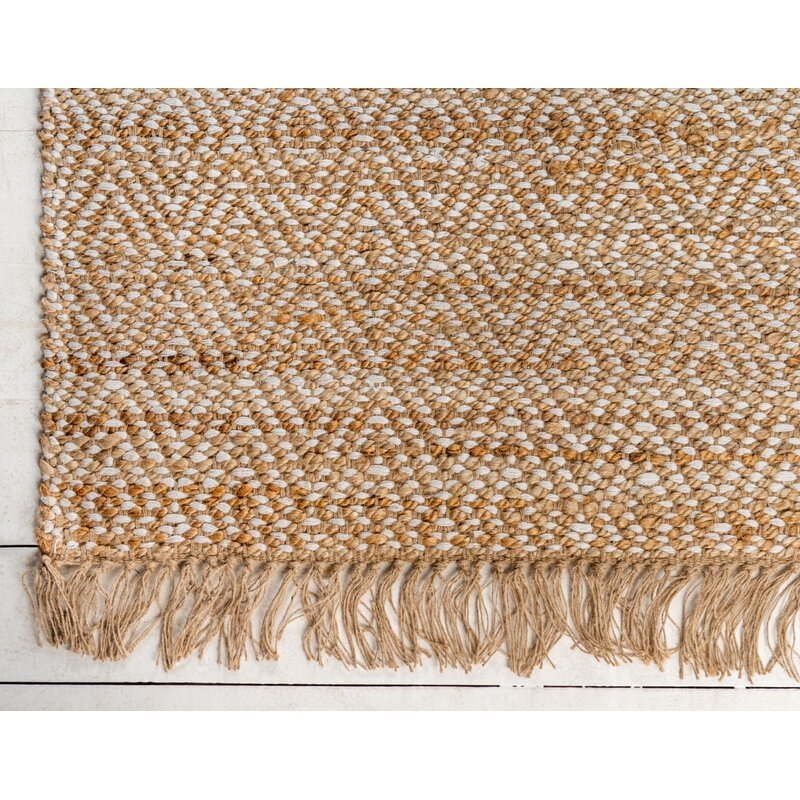 Deziree Hand-Braided Natural Area Rug, Natural, 8'x10' - Image 2