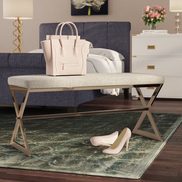 Arvid Upholstered Bench - Image 1