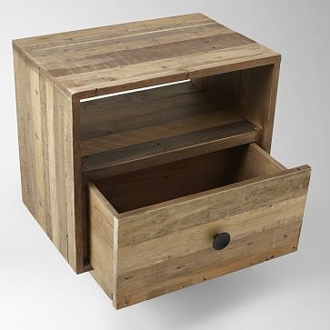 Emmerson Nightstand, Reclaimed Pine - Image 1