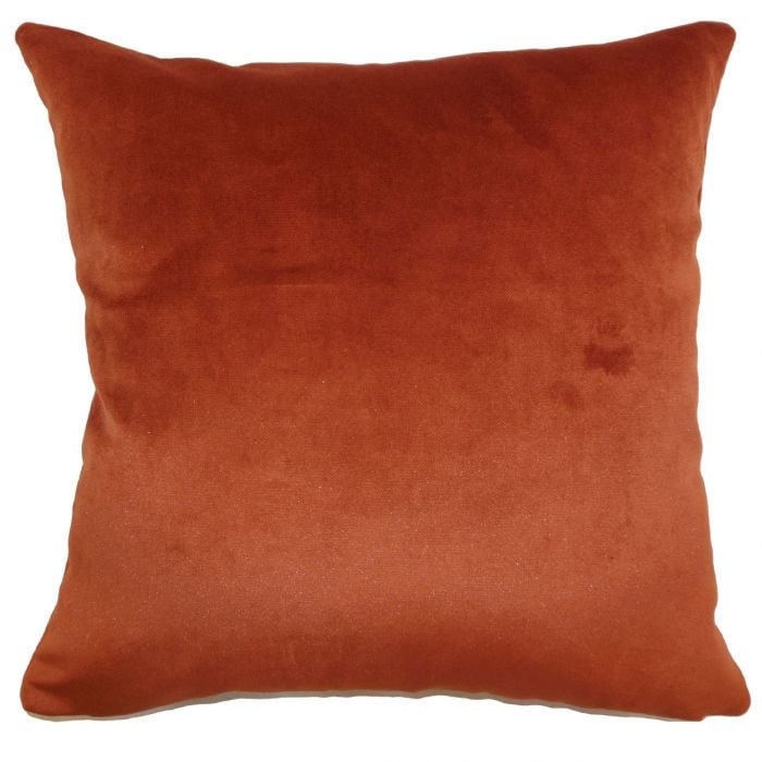 Claude Pillow, Rust, 22" x 22" - Image 0
