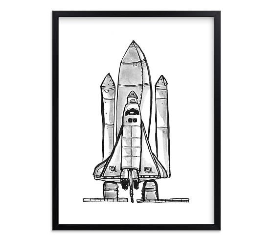 Blast Off Wall Art By Minted® - Image 0