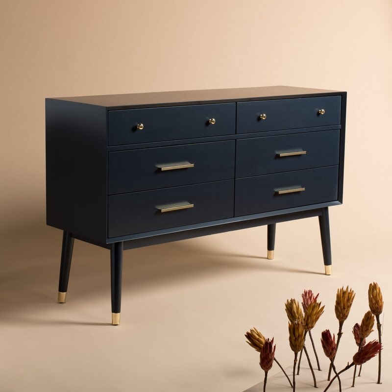 Winhall 6 Drawer Double Dresser - Image 1