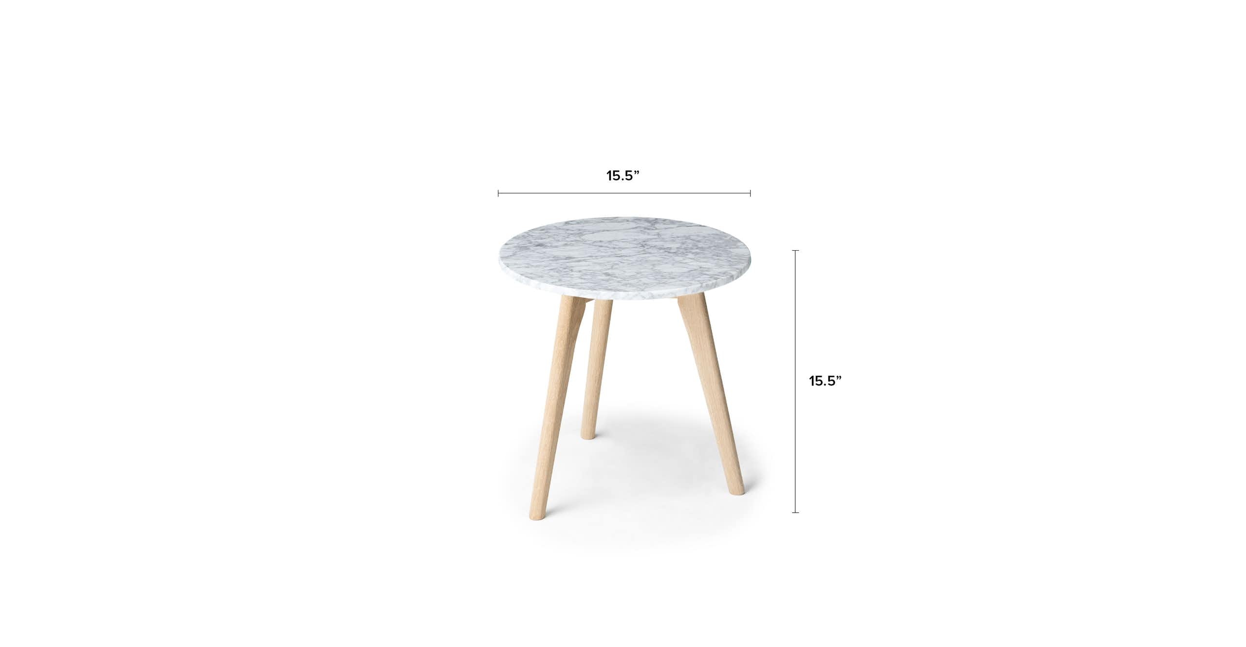 Mara Oak Side Table - Image 1