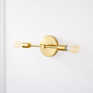 Mobile Sconce, 2-Light, Antique Brass, Individual - Image 4