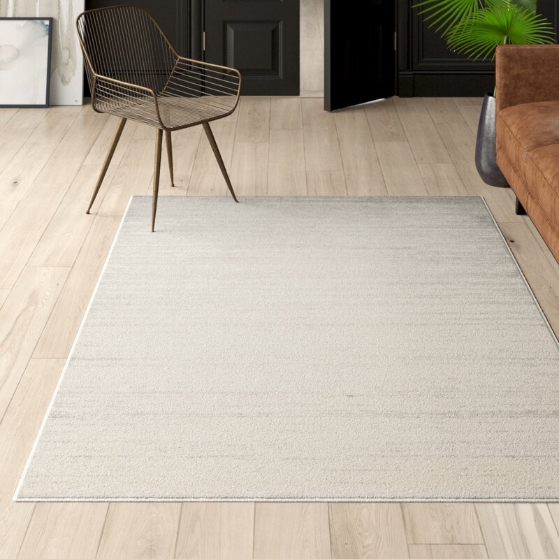 Mcguire Ivory/Silver Area Rug, 6' x 9' - Image 4