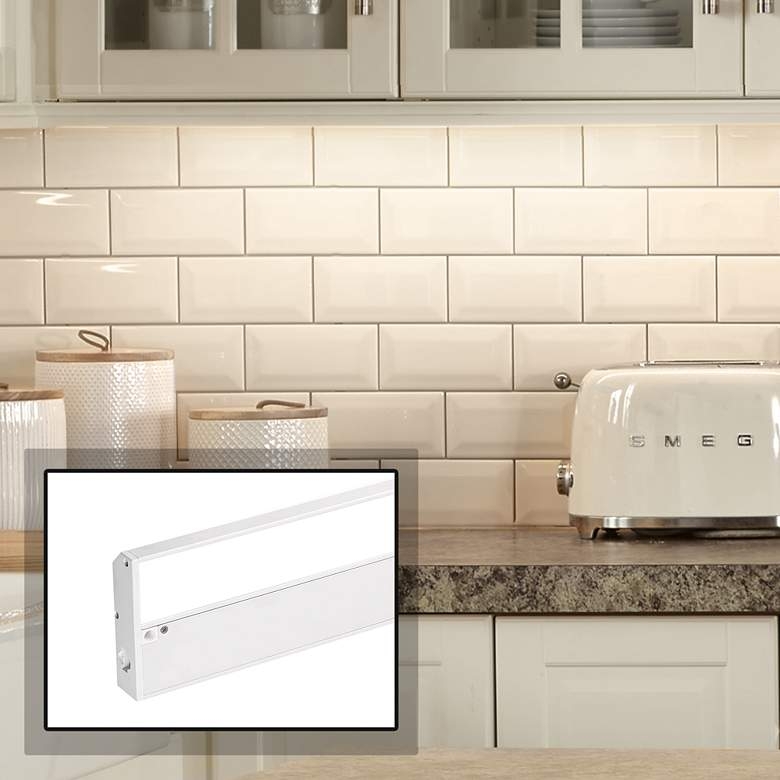 Cyber Tech 18" Wide White LED Under Cabinet Light - Image 2
