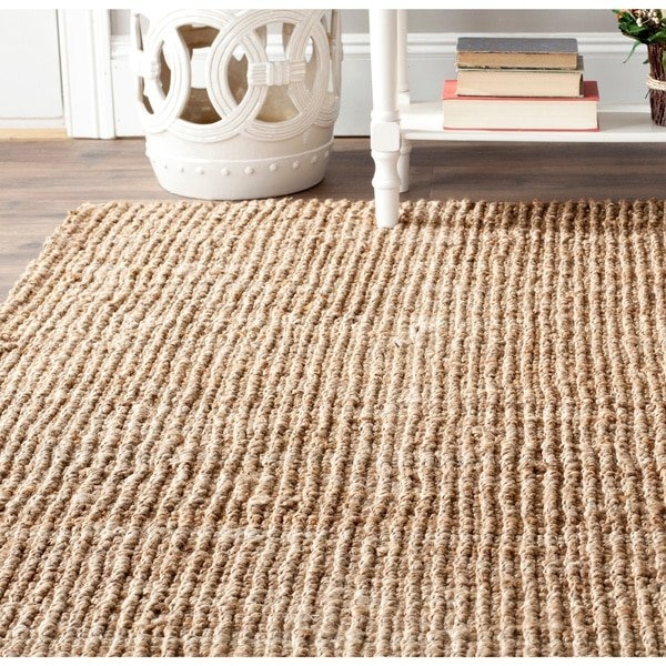 Safavieh Handwoven Casual Thick Jute Area Rug (6' x 9') - Image 4