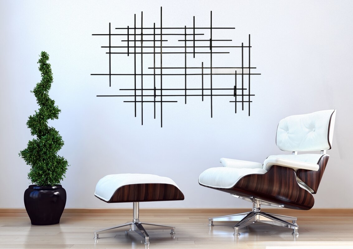 Karo Studio Linear I Wall Décor - Image 1