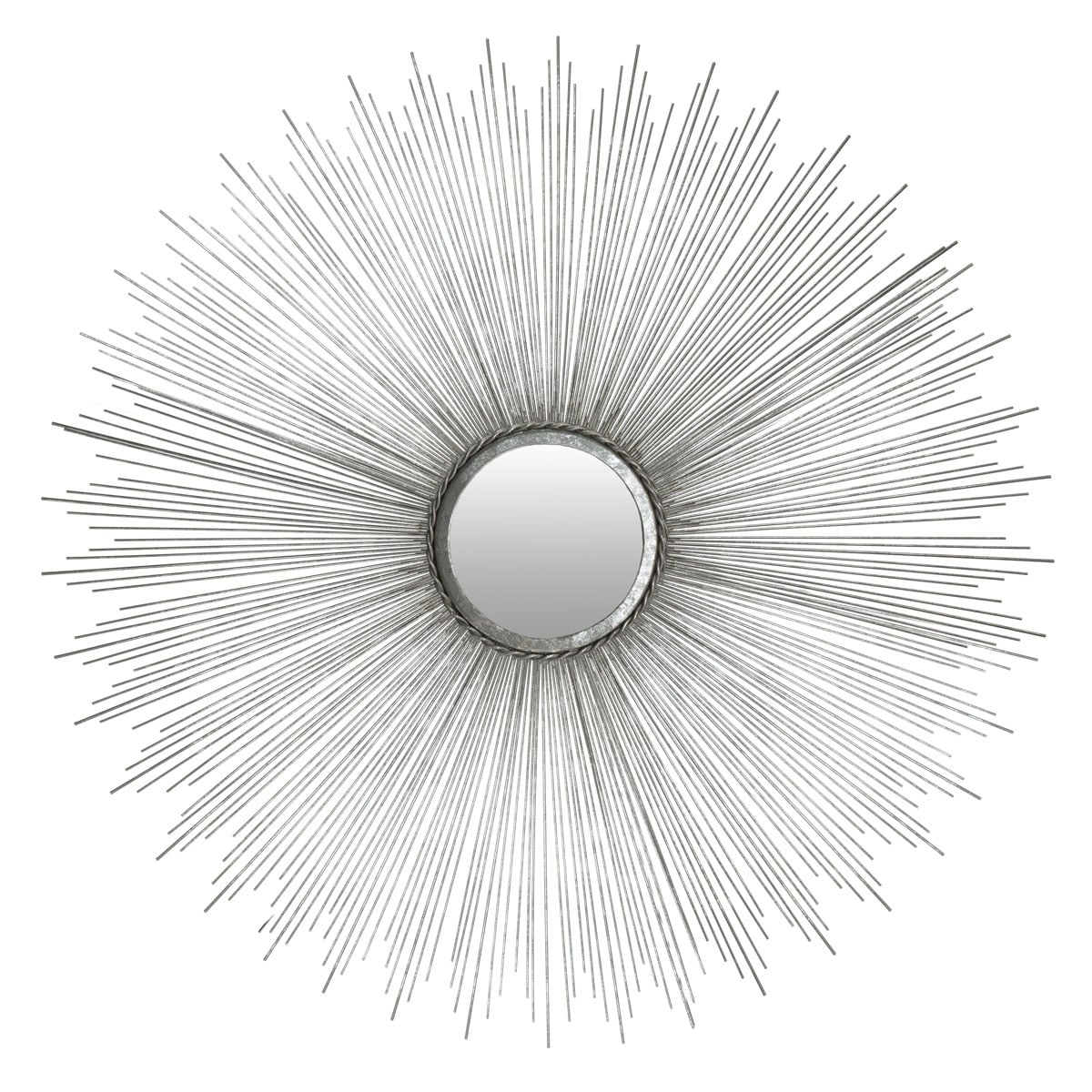 Sun Burst Mirror - Silver - Safavieh - Image 0