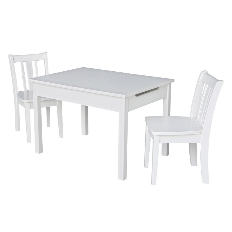 Rozanne Kids 3 Piece Play Table and Chair Set - Image 0