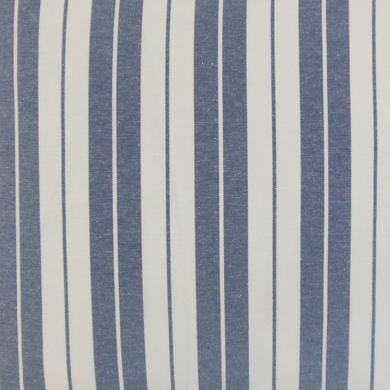 Henley Stripe Pillow, Navy, 20" x 20" - Image 1