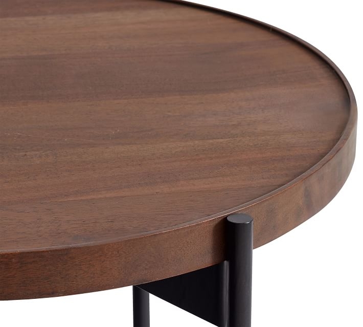 Warren Round Wood End Table - Image 1