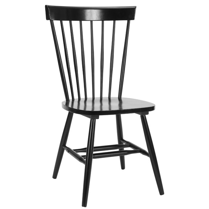 Spindle Solid Wood Windsor Back Side Chair (Set of 2) - Image 0