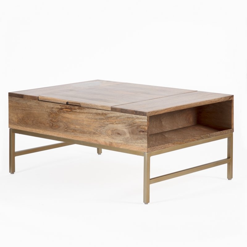 Kassidy Lift Top Coffee Table with Storage - Image 2