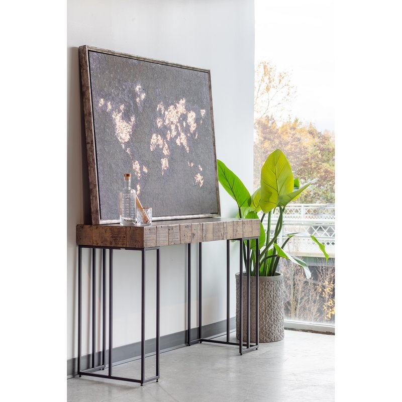 Lilly 49" Solid Wood Console Table - Image 1