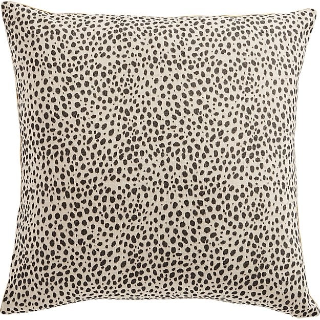 Nahla Cheetah Pillow with Down-Alternative Insert, 20" x 20" - Image 0