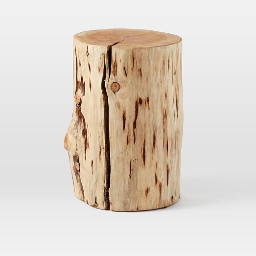 Natural Tree-Stump Side Table - Image 7