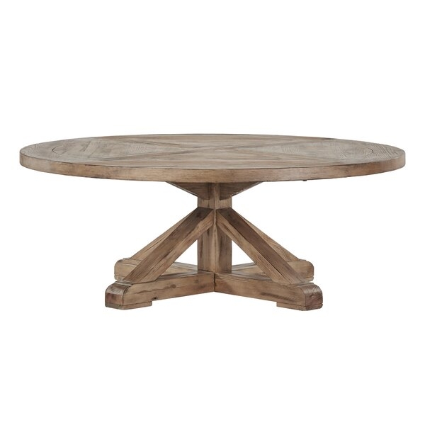 Alpena Pedestal Coffee Table - Image 4