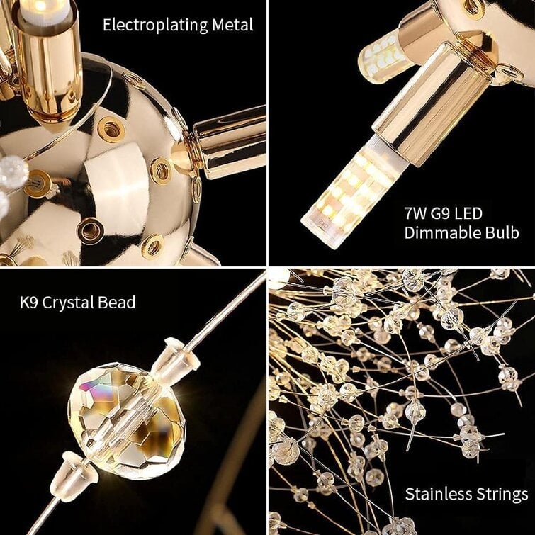 Modern Dandelion Chandelier LED Chandelier Fixtures - Image 1