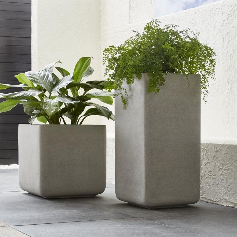 Square Large Planter - Image 1